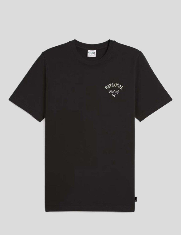 T-shirt PUMA grafica puma salute tee nero